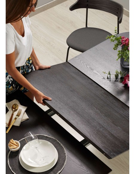 Mesa Extensible MILIAN 170 (320) x 100 cm - Kave Home. Vackart