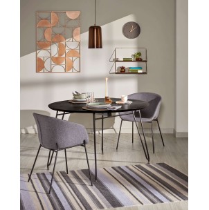 Mesa Extensible MILIAN Ø20 (200) cm - Kave Home. Vackart 2