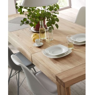 Mesa BRIVA 180(230)x90 Roble natural - Kave Home, Vackart 2