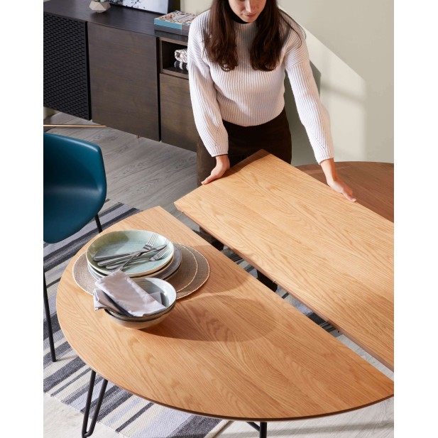 Mesa extensible Novac 140 (220) x 90 cm. Kavehome - Vackart Mesa extensible Novac 140 (220) x 90 cm. Kavehome - Vackart