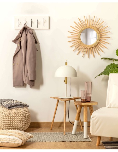 Taburete Brocsy 44 cm Madera Teca - Kave Home, Vackart