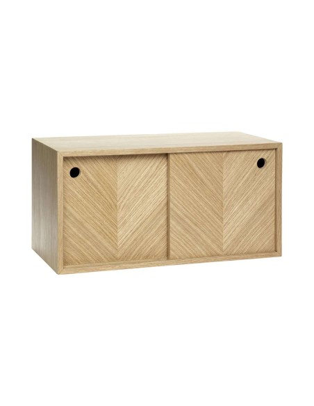 Estantería de Pared WANDER, Madera Natural - Hübsch. Vackart