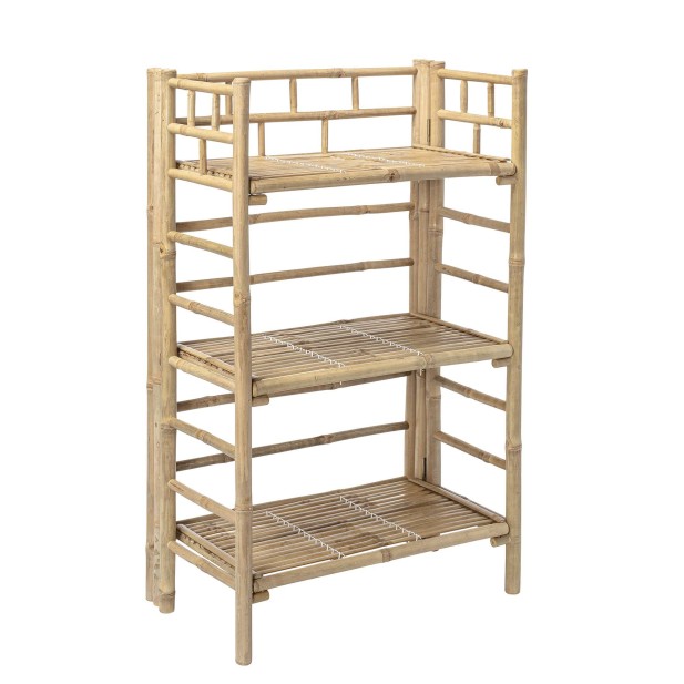Estantería Plegable ZEP, Bambú Natural - Bloomingville. Vackart Estantería Plegable ZEP, Bambú Natural - Bloomingville. Vackart