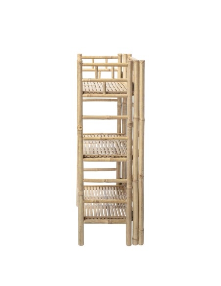 Estantería Plegable ZEP, Bambú Natural - Bloomingville. Vackart