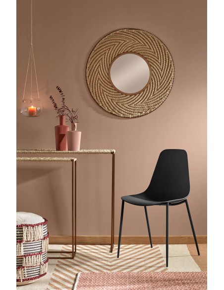 Silla WHATTS, Negro - Kave Home. Vackart