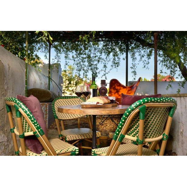 Silla GURU Imitación bambú - Vackart