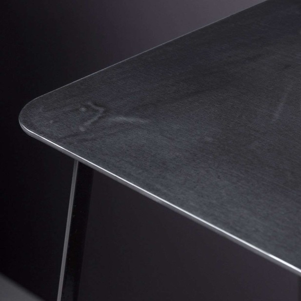 Taburete Bajo RAG 50 cm, Metal Negro - House Doctor. Vackart