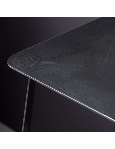 Taburete Bajo RAG 50 cm, Metal Negro - House Doctor. Vackart