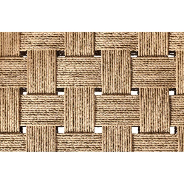 Silla CORA, Teca Reciclada Natural / Cuerda - Dareels. Vackart