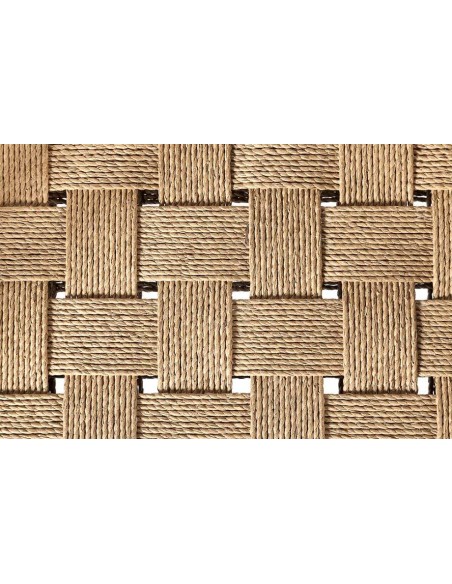 Silla CORA, Teca Reciclada Natural / Cuerda - Dareels. Vackart