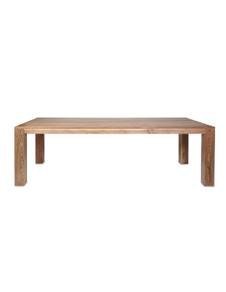 Mesa GENESIS 250x90 de Comedor, Teca Reciclada - Dareels. Vackart