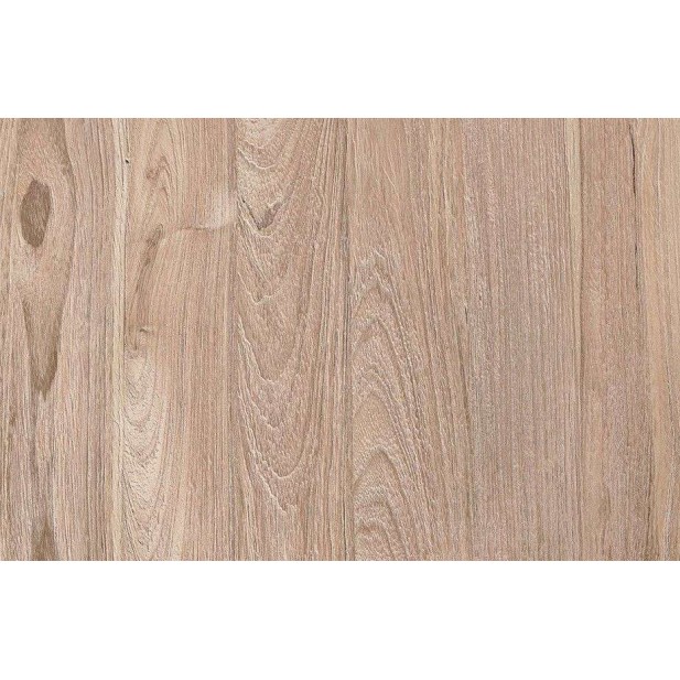 Mesa JATI SQUARE 140 de Comedor, Teca Reciclada / Hierro - Dareels. Vackart