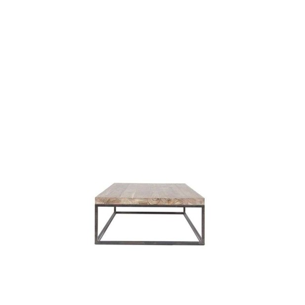 Mesa de Centro TWO 140x80, Teca Reciclada / Hierro - Dareels. Vackart Mesa de Centro TWO 140x80, Teca Reciclada / Hierro - Dareels. Vackart