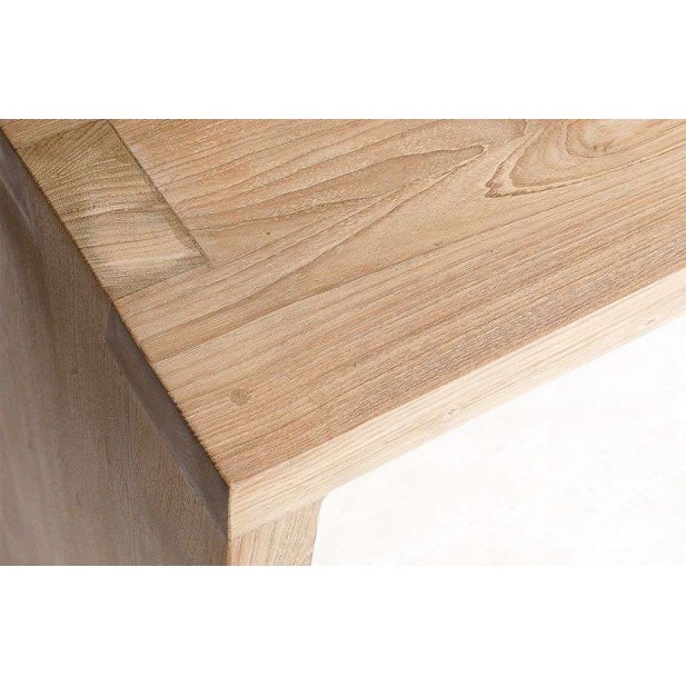 Mesa de Centro GENESIS 100x50, Teca Reciclada - Dareels. Vackart