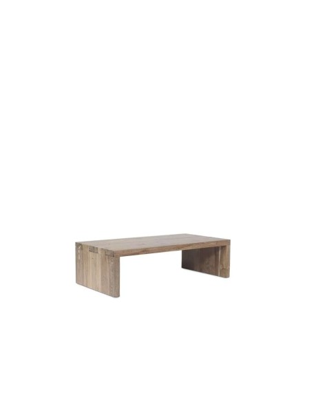 Mesa de Centro GENESIS 100x50, Teca Reciclada - Dareels. Vackart