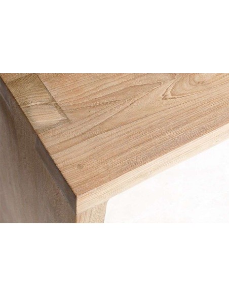 Mesa de Centro GENESIS 120x70, Teca Reciclada - Dareels. Vackart