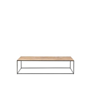 Mesa de Centro ONETWO EROSI 120x60, Teca Reciclada / Hierro - Dareels. Las originales y exclusivas mesas de diseño de Dareels en Vackart, tu tienda de diseño online.