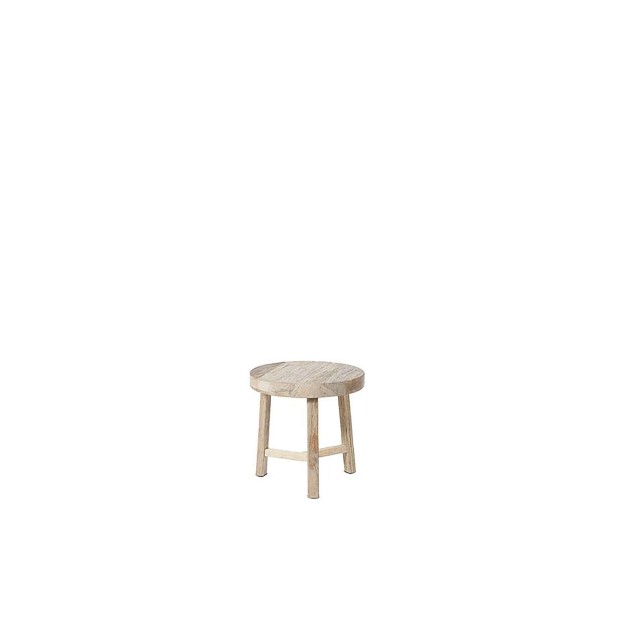 Mesa Auxiliar KYRO Ø40 cm, Teca Reciclada - Dareels. Vackart Mesa Auxiliar KYRO Ø40 cm, Teca Reciclada - Dareels. Vackart