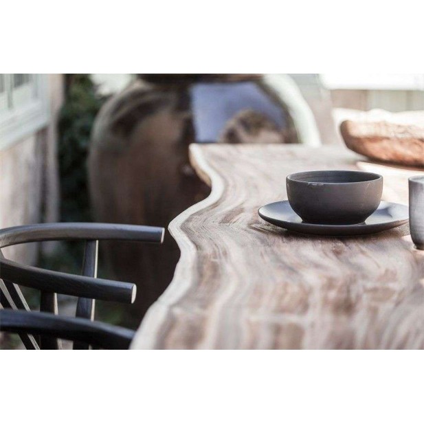 Silla ROB, Teca Reciclada / Cuerda Negra - Dareels. Vackart