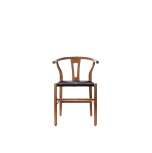 Silla ROB, Teca Reciclada Natural / Cuerda Negra - Dareels. Las originales y exclusivas sillas de diseño de Dareels en Vackart, tu tienda de diseño online.