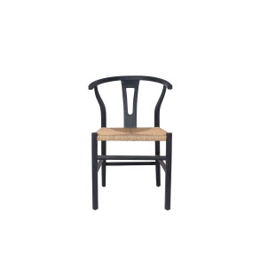 Silla ROB, Teca Reciclada Negra / Cuerda Natural - Dareels. Las originales y exclusivas sillas de diseño de Dareels en Vackart, tu tienda de diseño online.