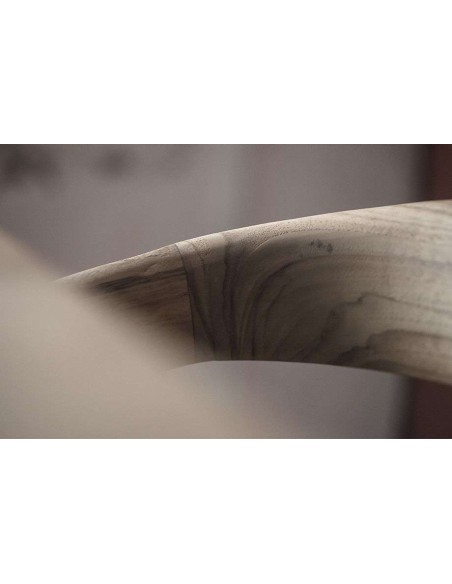 Silla ARC, Teca Reciclada Natural - Dareels. Vackart