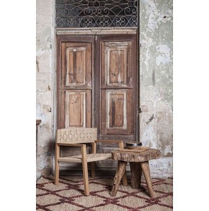 Sillón CORA, Teca Reciclada Natural / Cuerda - Dareels. Vackart 2