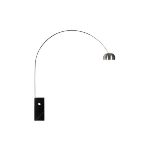 Lámpara Arita marmol negro Inspiración Flos Arco Lamp Achille Castiglioni 2