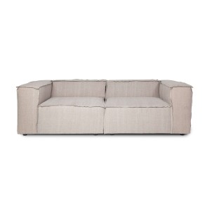 Sofá BACH 220, Lino / Algodón Natural - Dareels. Los originales y exclusivos sofás de diseño de Dareels en Vackart, tu tienda de diseño online.