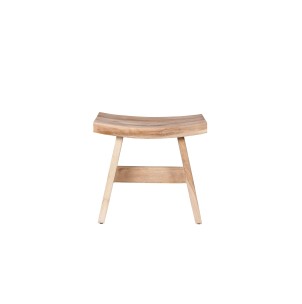 Taburete U, Teca Reciclada / Natural - Dareels. Los originales y exclusivos taburetes de diseño de Dareels en Vackart, tu tienda de diseño online.