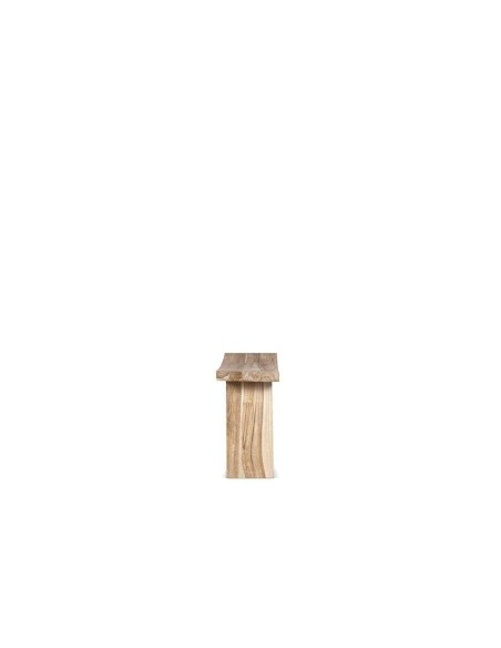 Taburete U, Teca Reciclada / Natural - Dareels. Vackart