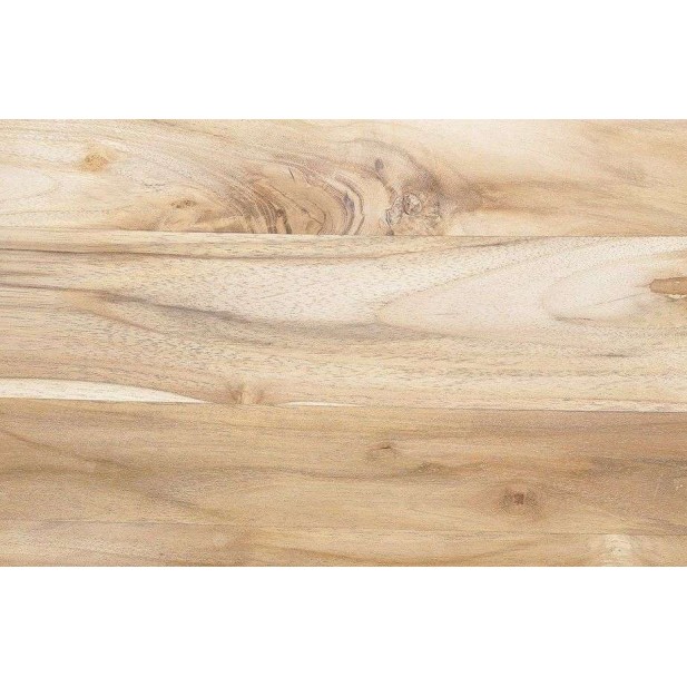 Taburete U, Teca Reciclada / Natural - Dareels. Vackart