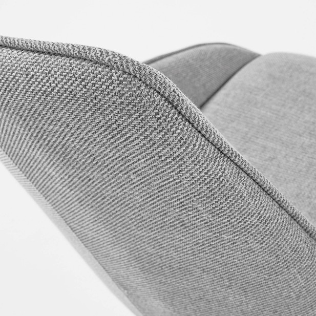 Silla Giratoria JENNA, Gris Claro - Kave Home. Vackart