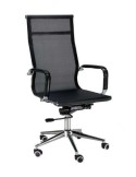 Silla de oficina NEWPORT, negra