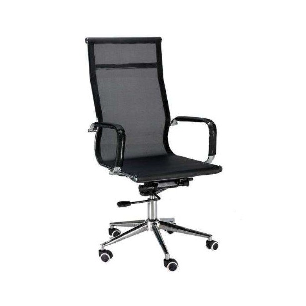 Silla de oficina NEWPORT, negra