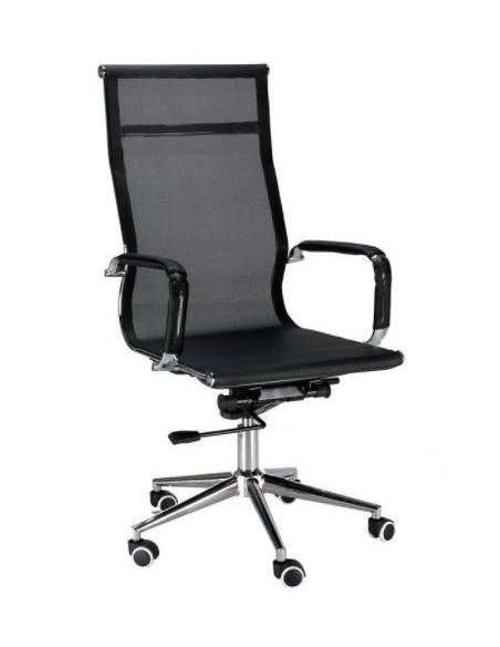 Silla de oficina NEWPORT, negra