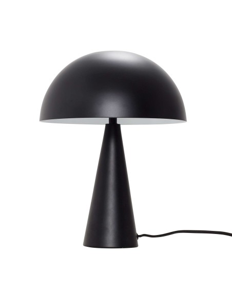 Lámpara de Mesa HALMSTAD Ø25 cm, Negra - Hübsch. Vackart