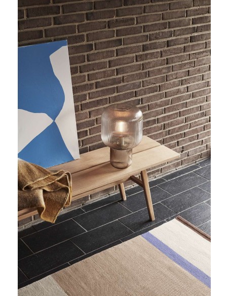 Banco ELSKER, Chapa Roble Natural - Hübsch. Vackart