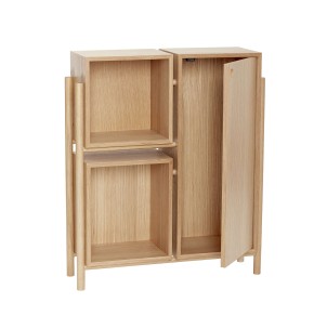 Aparador VISDET, Roble Natural - Hübsch. Vackart 2