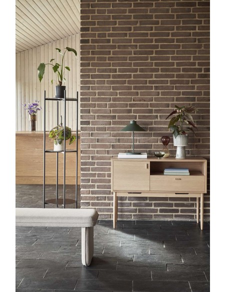 Consola CUBE, Roble Natural - Hübsch. Vackart