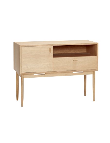 Consola CUBE, Roble Natural - Hübsch. Vackart