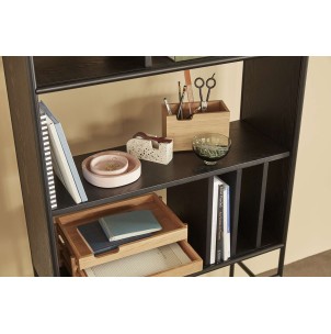 Estantería NYLHED, Madera / Metal Negro - Hübsch. Vackart 2