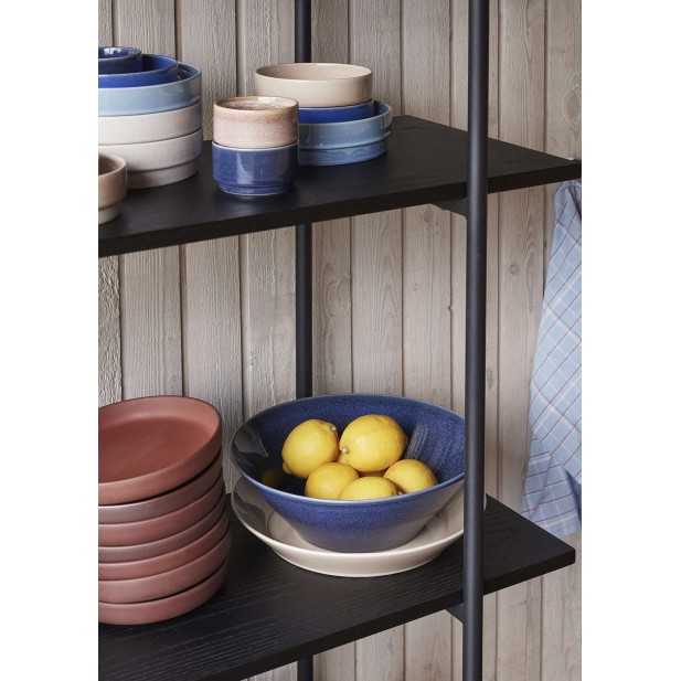 Estantería NORM 4 Estantes, Madera Negra - Hübsch. Vackart