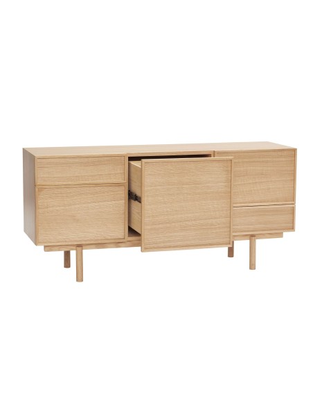 Aparador CUBE, Roble Natural - Hübsch. Vackart