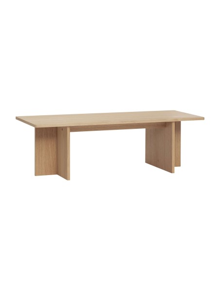 Mesa de Centro SPLIT, Roble Natural - Hübsch. Vackart