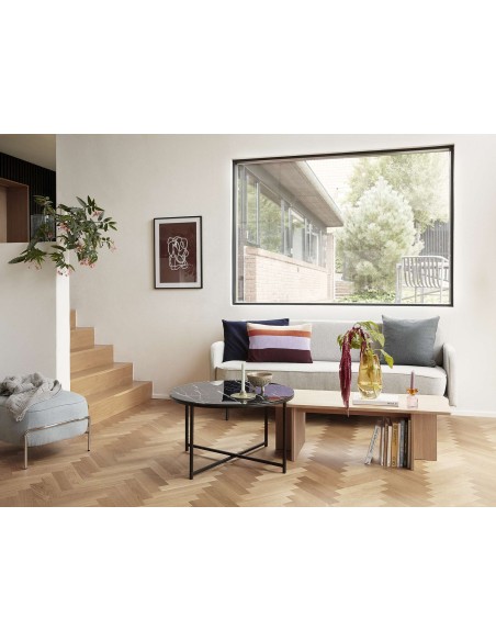 Mesa de Centro SPLIT, Roble Natural - Hübsch. Vackart