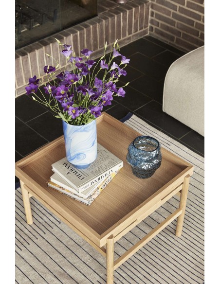 Mesa Auxiliar CUBE, Roble Natural - Hübsch. Vackart