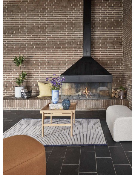 Mesa Auxiliar CUBE, Roble Natural - Hübsch. Vackart