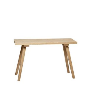 Banco NOMAD, Roble Natural - Hübsch. Los originales y exclusivos bancos de diseño escandinavo de Hübsch, en Vackart tu tienda de diseño online.