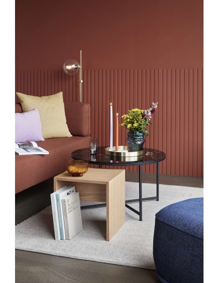 Mesa Auxiliar LESS, Roble Natural - Hübsch. Vackart